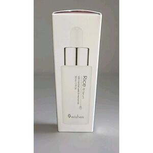 9wishes RICE 72 SERUM w Rice Bran Water & Niacinamide - NEW SEALED 50ml - Lucent